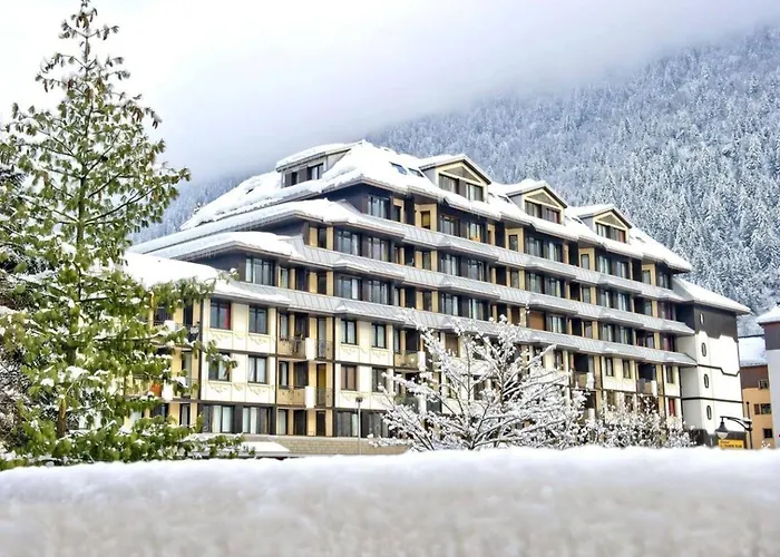 Vue Montblanc Magique En Centre-Ville Avec Parking